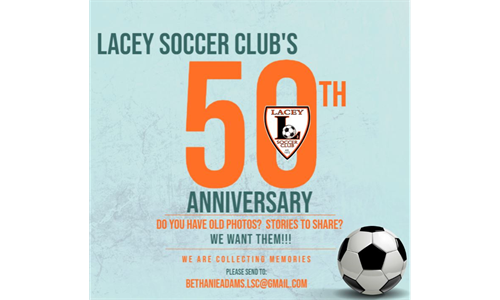 Lacey Soccer Club's 50th Anniversary