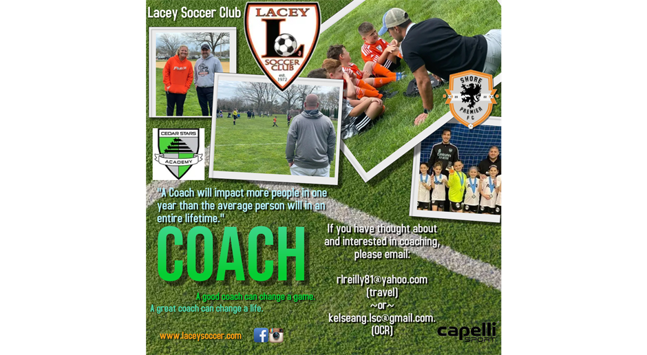 We are always looking for volunteers to coach Travel or OCR Teams