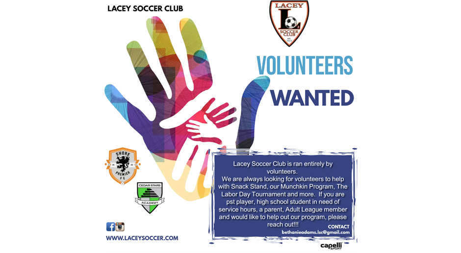 Be a part of the program! Volunteer with the club!