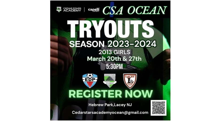 2013 Grils CSA Ocean Tryouts