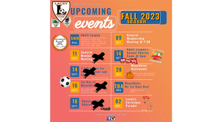 Upcoming Events