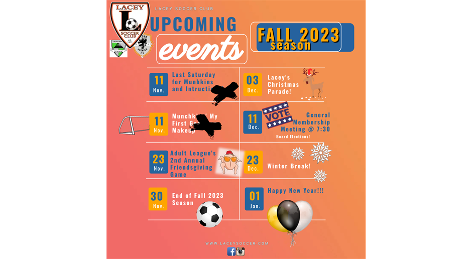 Upcoming Events