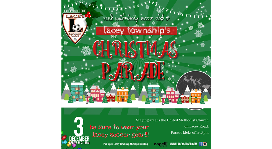 Walk with LSC in Lacey's Christmas Parade!