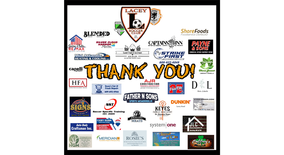 Thank you Sponsors!